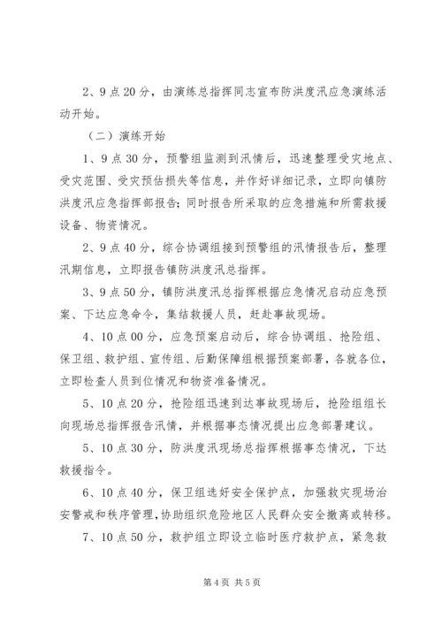 防洪度汛应急演练工作方案.docx