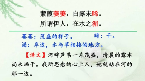 第12课《诗经二首》课件(共51张PPT)