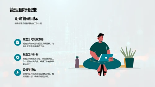 物业管理高效化PPT模板