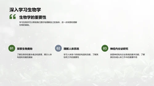 人体系统协作讲座PPT模板