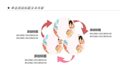 粉色医疗护士白衣天使护士长工作总结PPT模板