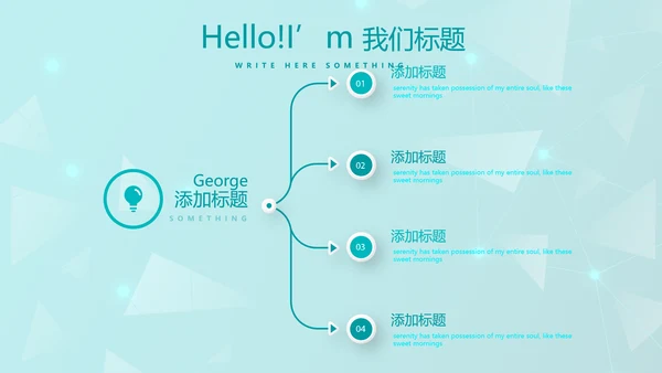 蓝色管理医疗器械行业动态PPT