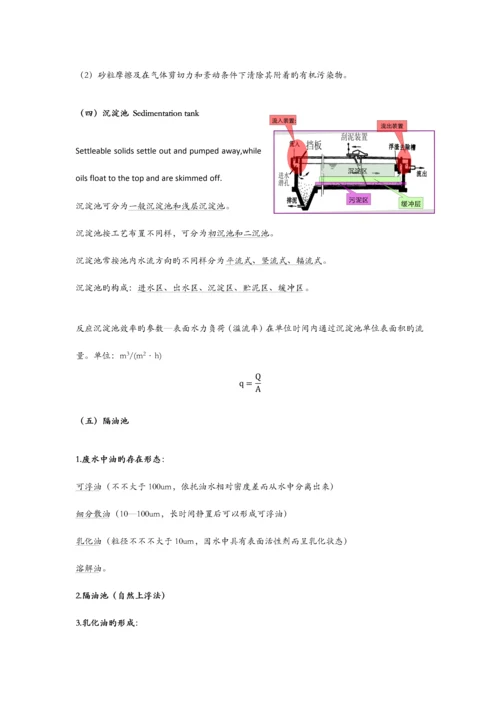 水污染控制工程重点总结.docx