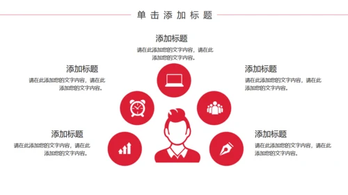 黑色质感简约商务汇报通用PPT