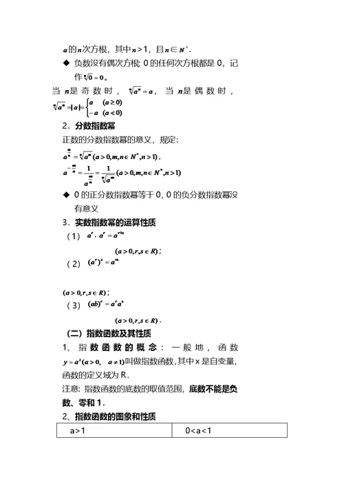 高一数学必修一知识点总结及经典例题分析(共16页)