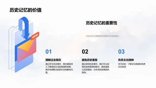 历史研究与智慧PPT模板