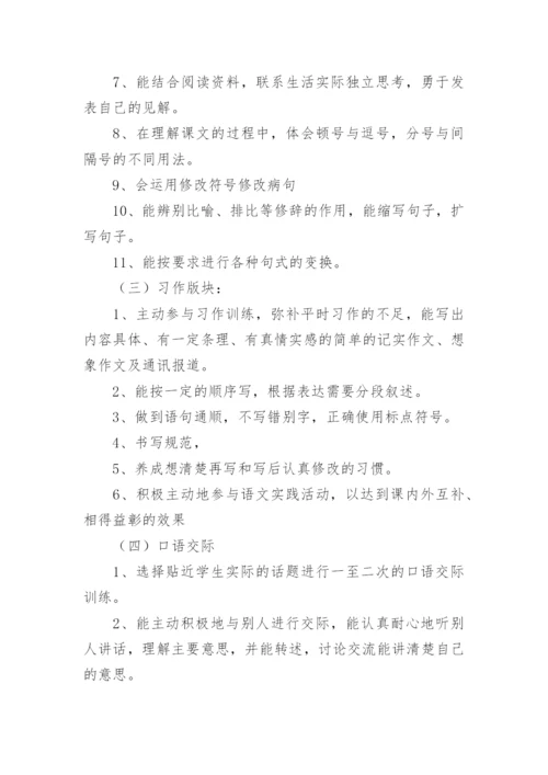 五年级语文下册期末总复习计划.docx