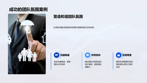 商务礼仪助业绩PPT模板