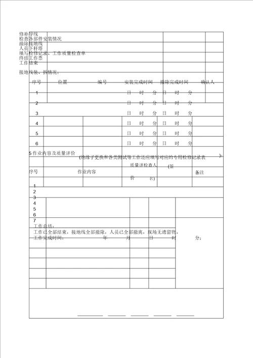 停电补修断股损伤导线作业指导书