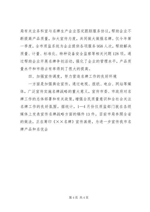 名牌战略实施情况汇报 (5).docx