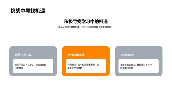 高中生学习之路