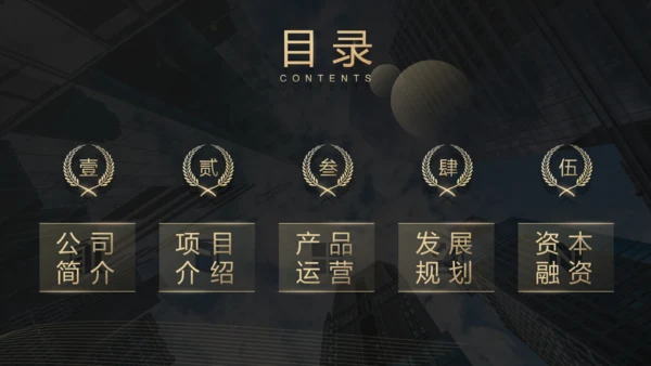 城市风云商业计划书通用PPT模板