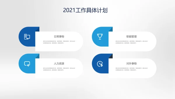 党政机关事业单位办公室行政工作总结述职报告PPT模板