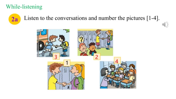 Unit 1 第一课时Section A (1a-2d）课件【大单元教学】人教版七年级英语上册Uni