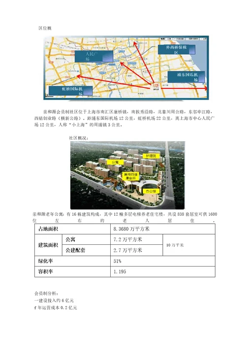 5会籍制社区模式上海亲和源