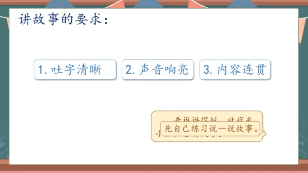【核心素养】部编版语文一年级下册-口语交际：听故事，讲故事（课件）