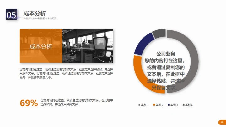 精美大气实用公司介绍通用PPT模板