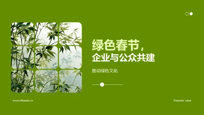 绿色春节，企业与公众共建