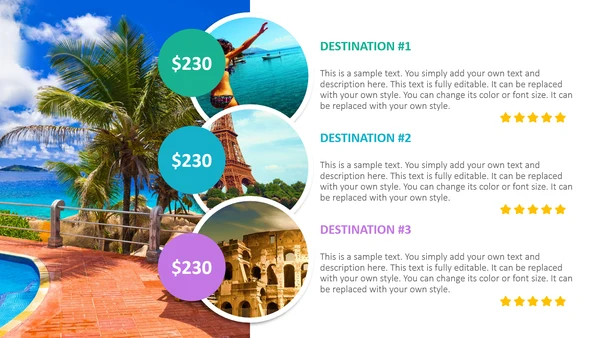 旅游景点推荐旅行度假社旅游行业动态PPT