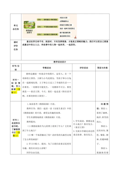 快乐读书吧：在那奇妙的王国里