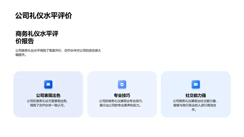 商务礼仪在公司发展中的作用PPT模板