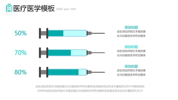 2021年创意欧美风格医院医生护士工作总结汇报通用PPT模板