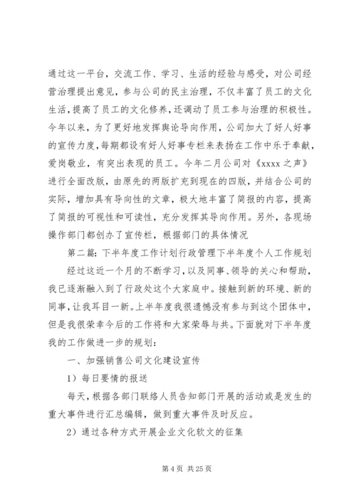 企业下半年工作计划[1].docx