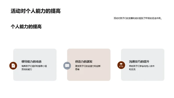 活动在四年级的魔力