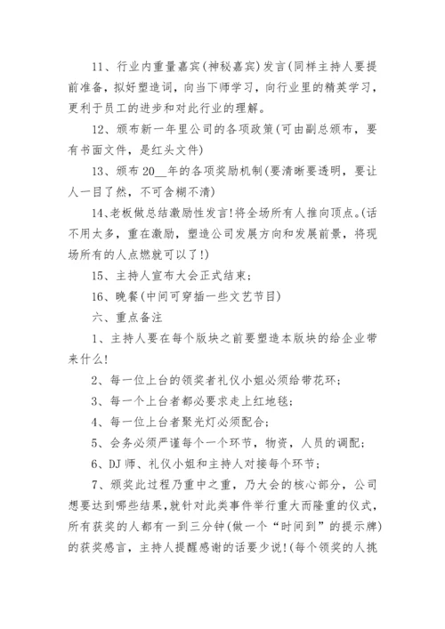 关于公司年会活动策划方案.docx