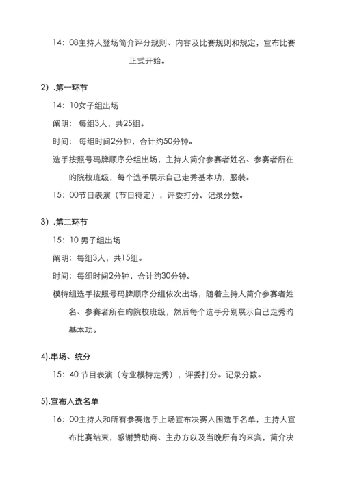 苏大模特大赛策划书总赞助.docx