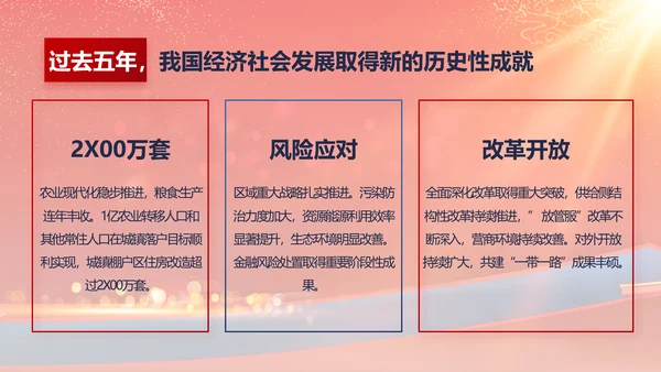 大气党风廉政建设工作总结动态PPT