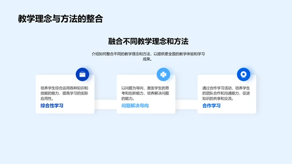 教学理念与方法创新报告