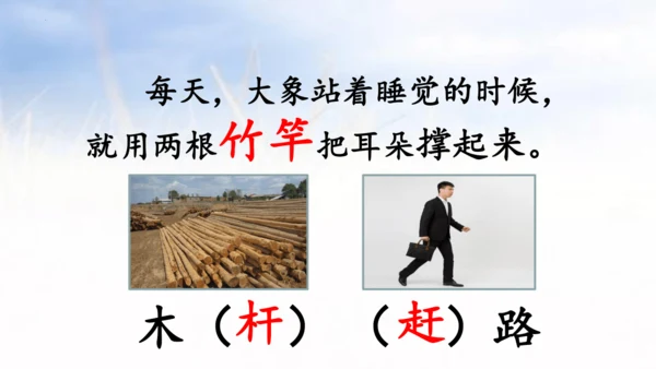 统编版语文二年级下册19《大象的耳朵》 课件