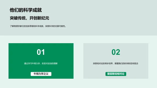 初中物理知识讲解PPT模板