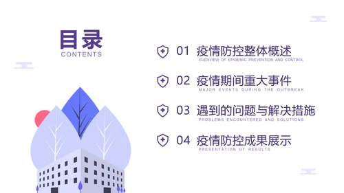 物业新冠病毒疫情防控工作总结PPT模板