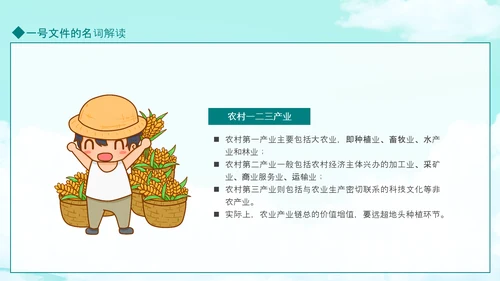 国务院全面推进乡村振兴PPT模板