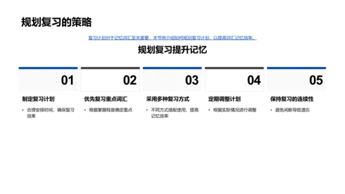 高效英语词汇学习