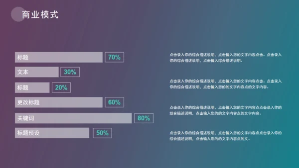 海边渡假创业融资商业计划书通用PPT模板