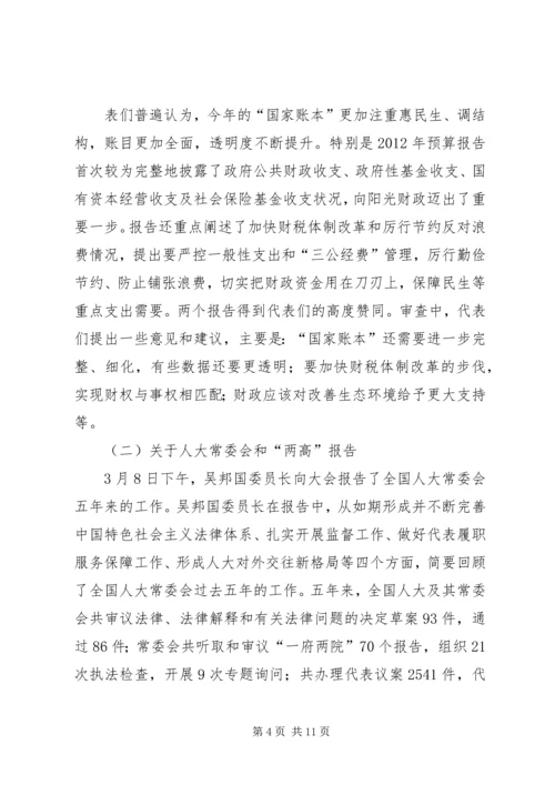 全国“两会”精神传达提纲.docx