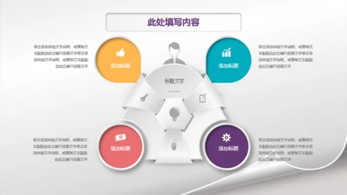 微立体高端商务工作汇报通用PPT模板