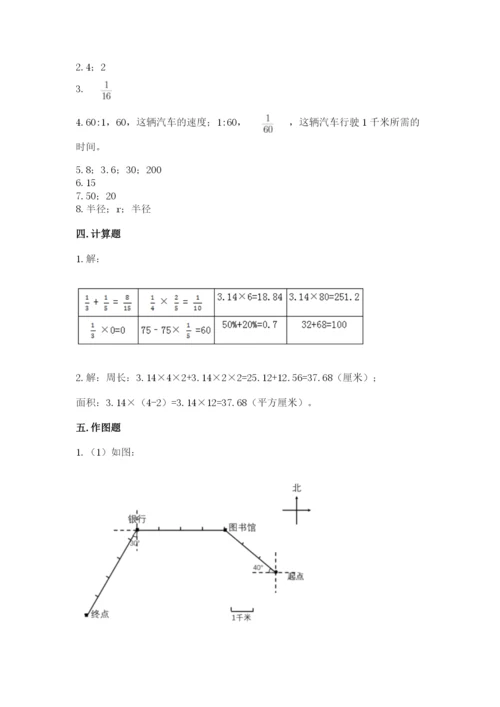 人教版数学六年级上册期末考试卷精品（易错题）.docx