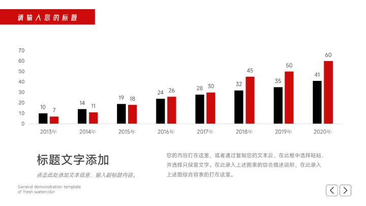 红色图文高级感市场营销方案PPT模板