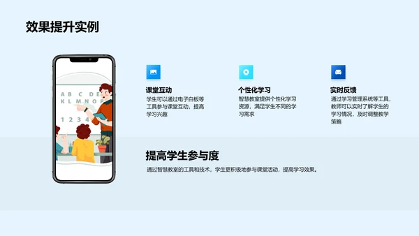智慧教室实战解析PPT模板
