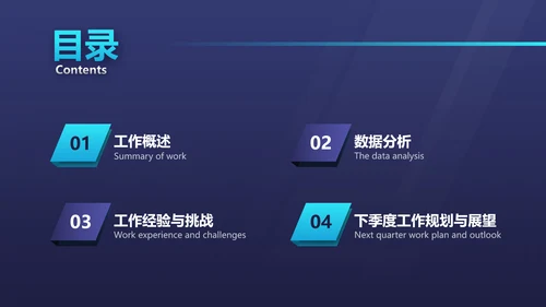 深色商务风汽车企业店铺季度销售汇报