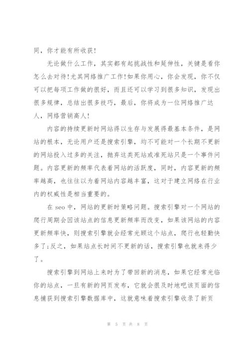 网络推广工作总结.docx