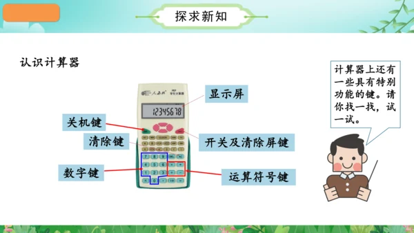 第一单元_第13课时_用计算器计算（教学课件）-四年级数学上册人教版（共28张PPT）