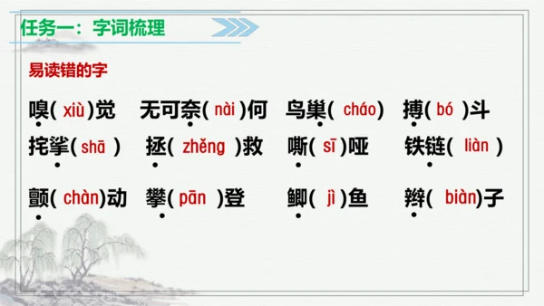 【学霸提优】统编版语文四上（ 第五单元重难点梳理复习）（课件）