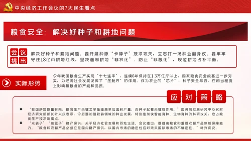 2021中央经济工作内容学习解读党建党课PPT模板