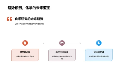 探索化学研究之路