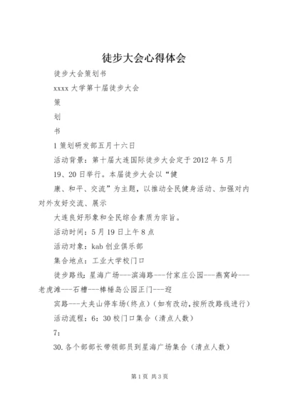 徒步大会心得体会 (5).docx